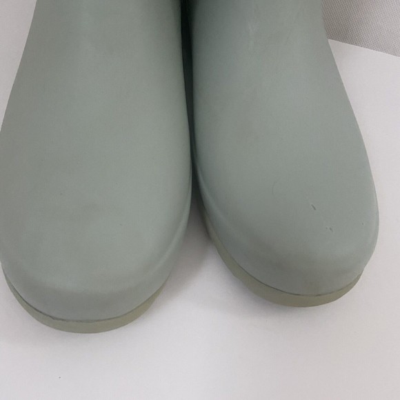 Hunter Women 8 Refined Stud Waterproof Biker Boot Sea Spray - Picture 3 of 12